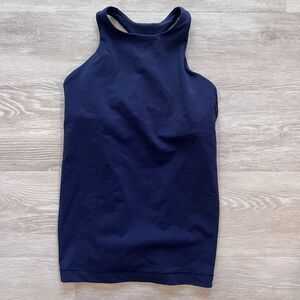 Lululemon In Training Tank Navy Blue Women's-Size 6